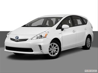 2013 Toyota Prius v 4-door Three  Wagon Front angle medium view photo